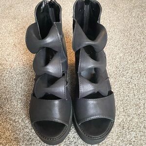 Giuseppe platform Black Women's Shoes Sz.36